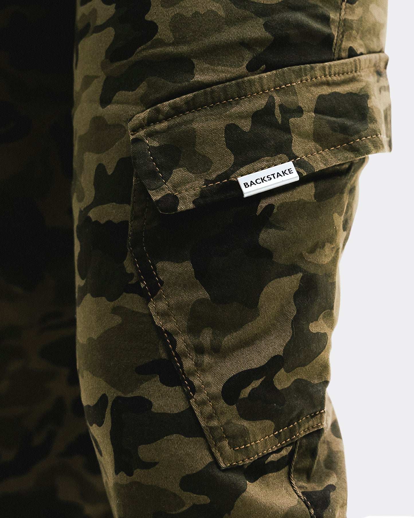 Pantalon Cargo Para Mujer - Verde Camo