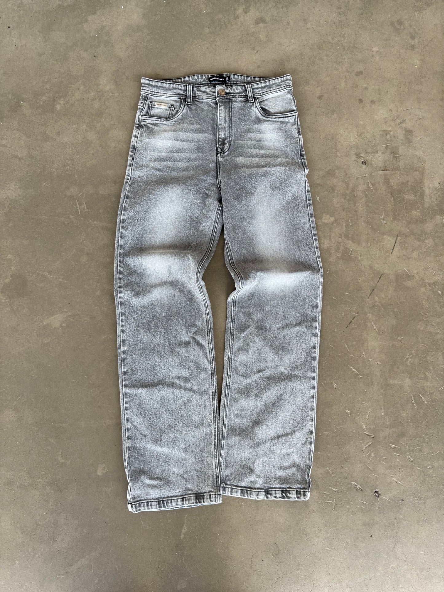 Wide Jeans Storm - Gris