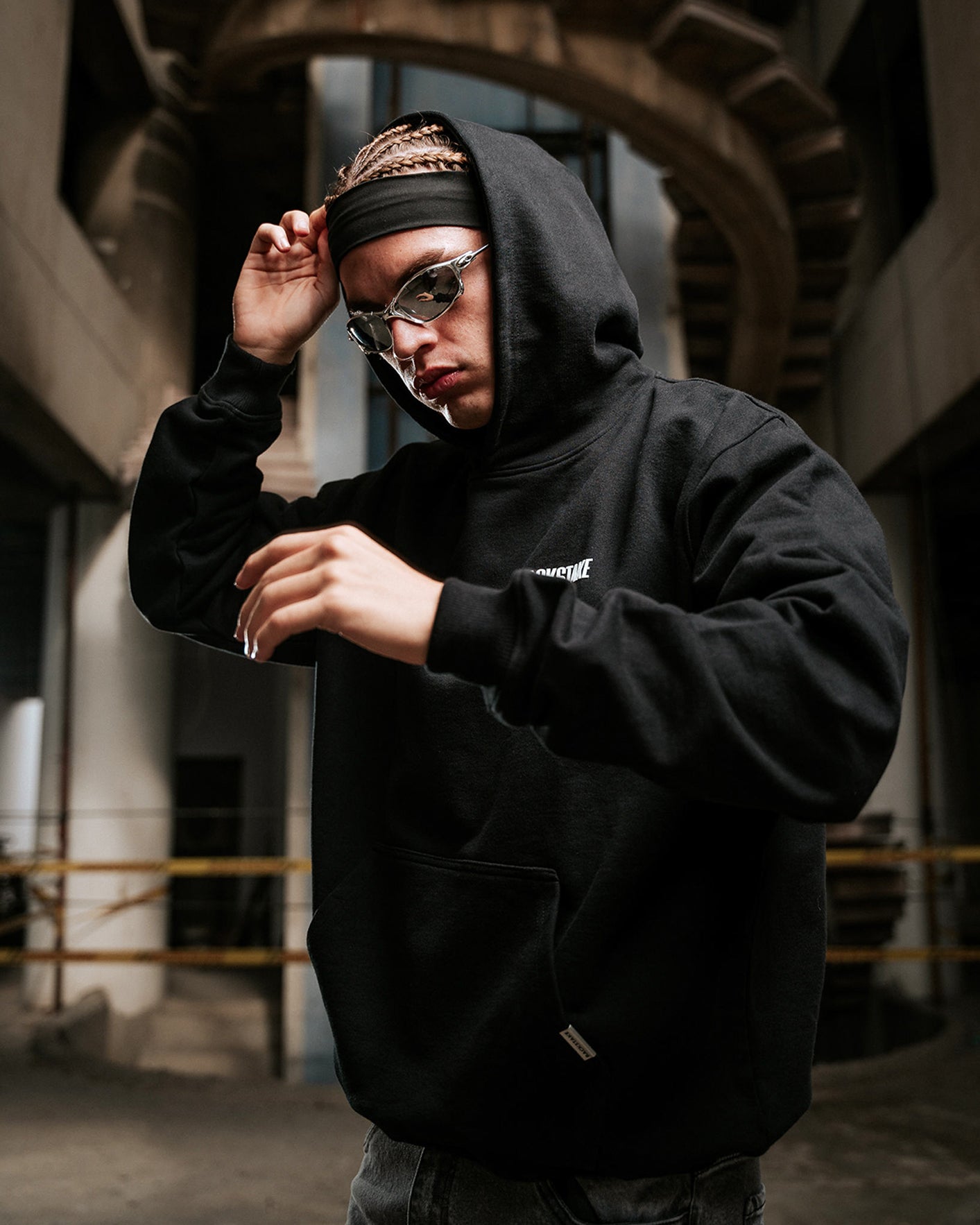 Hoodie Essential V2 - Negro