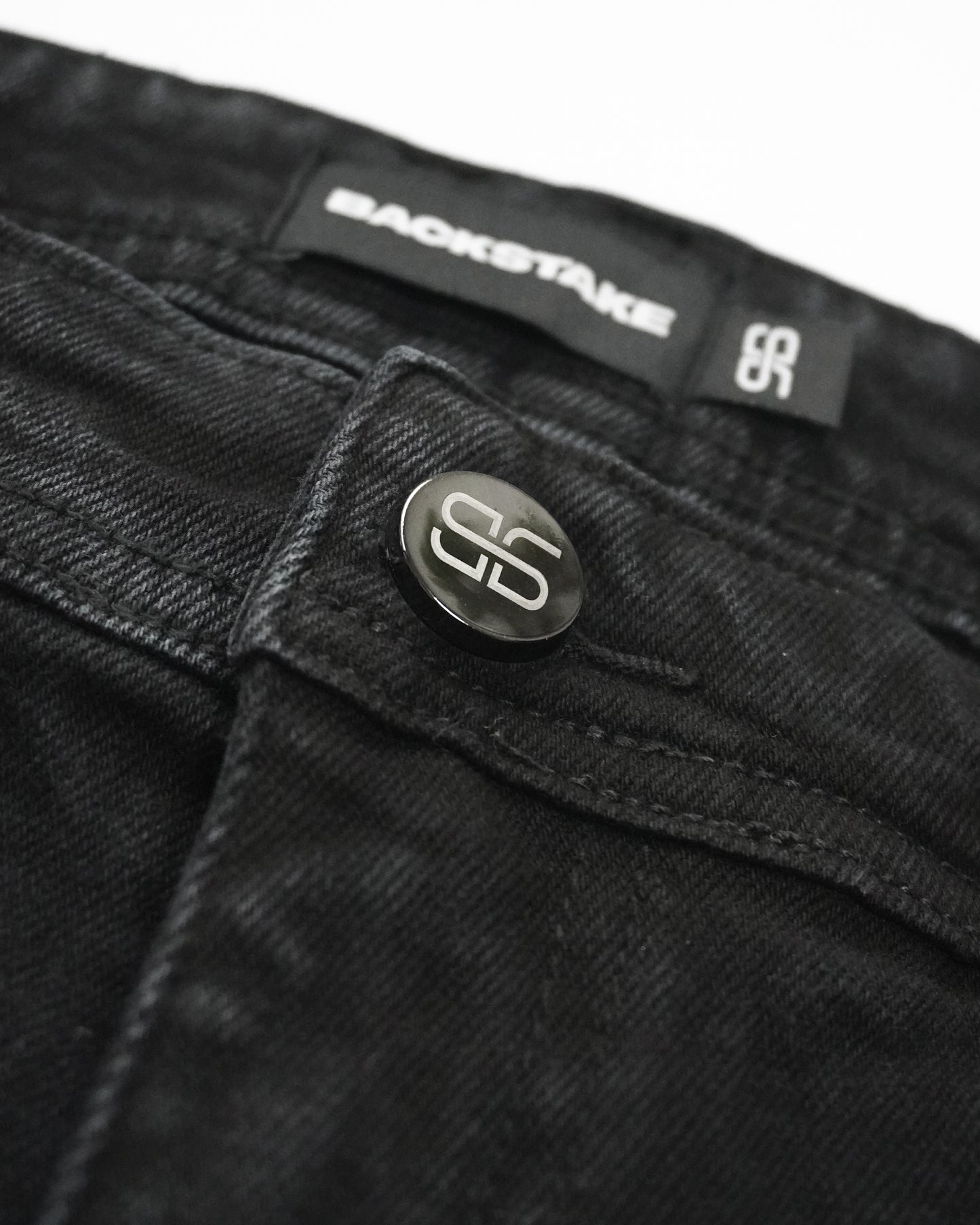 Wide Jeans Classic - Negro