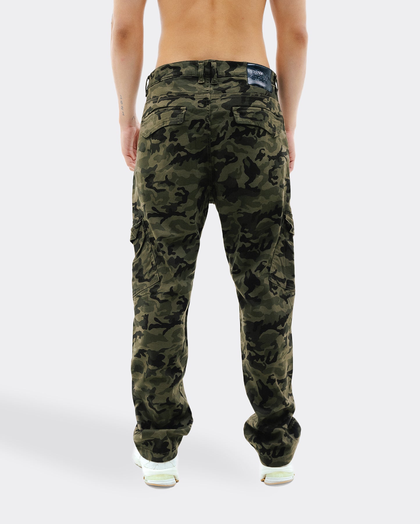 Pantalon Cargo Verde Camo – BACK STAKE
