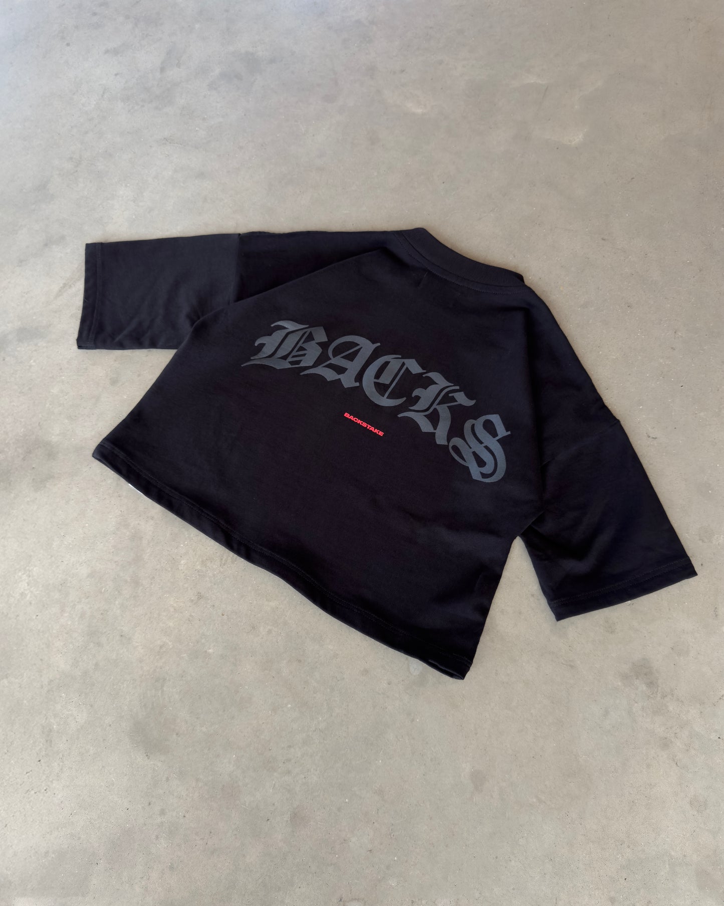 CROP TOP BACKS - Negro