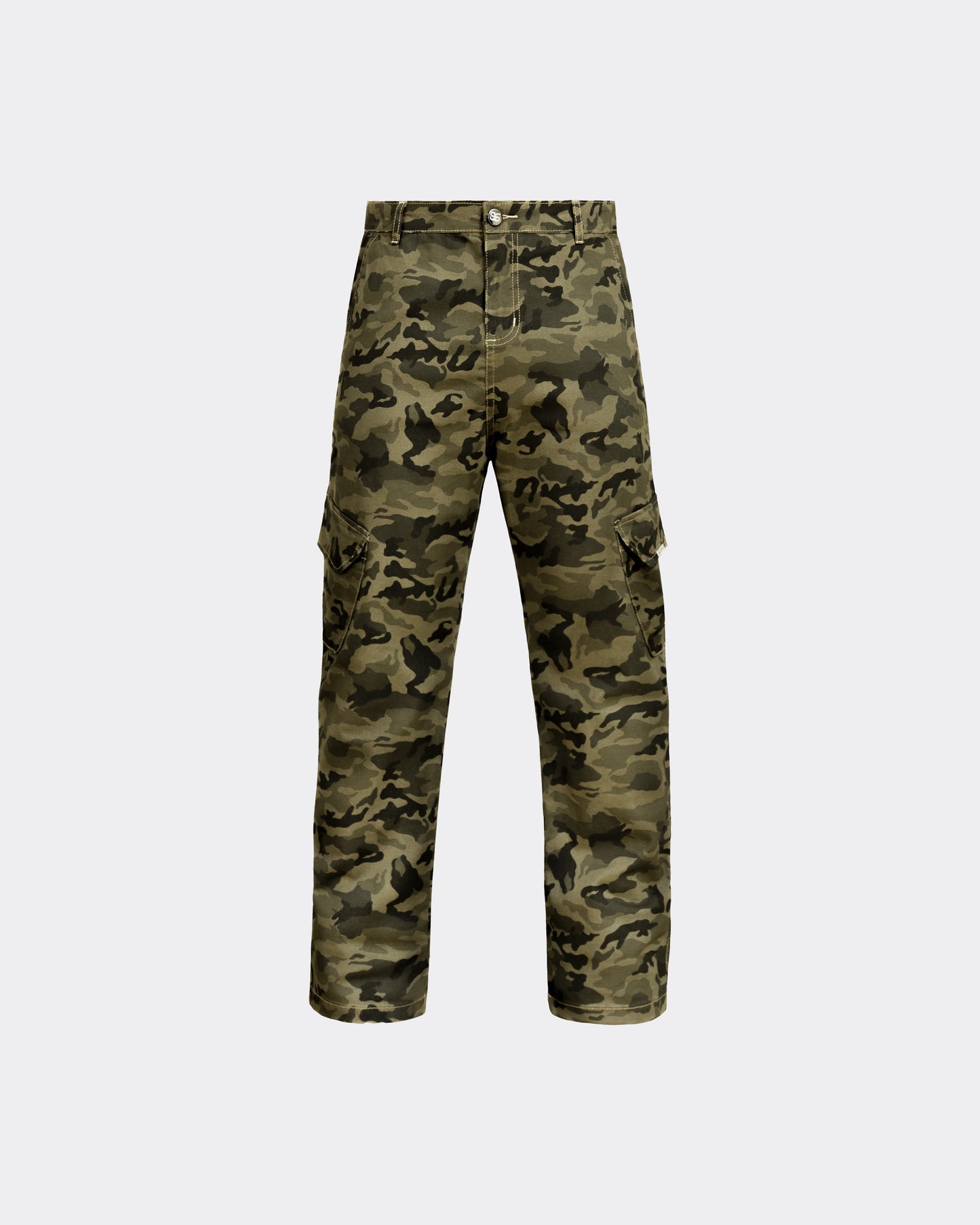 Pantalon Cargo - Verde Camo