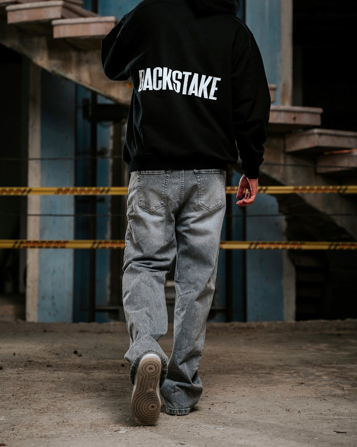 Wide Jeans Storm - Gris