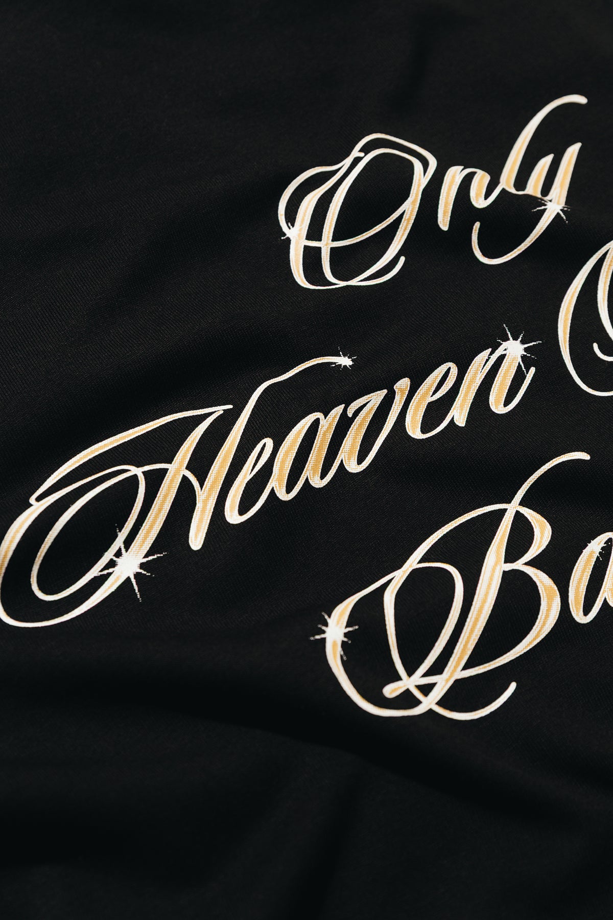 Camiseta HEAVEN REMAINS CLASICO - Negro