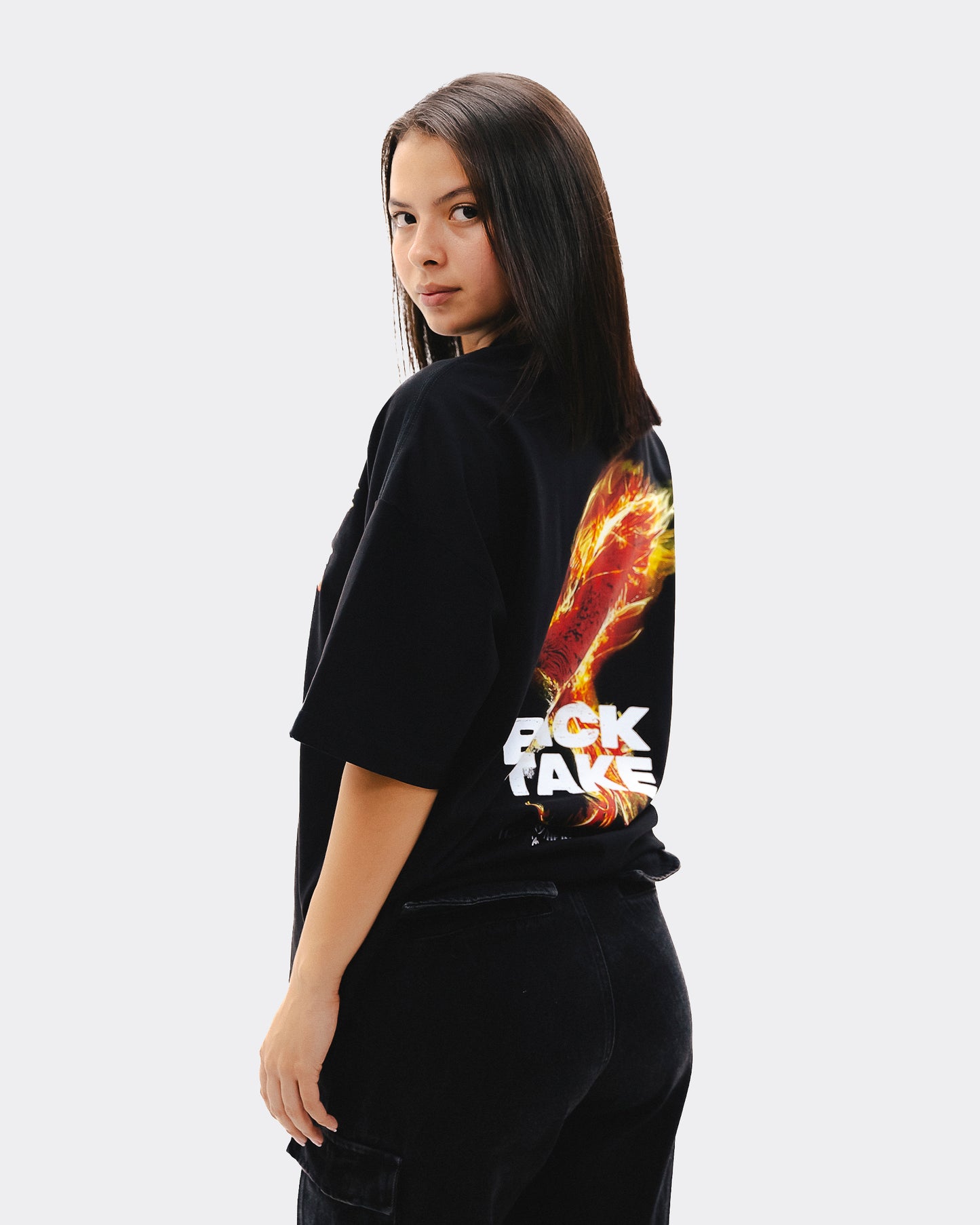 Camiseta Fenix - Negro