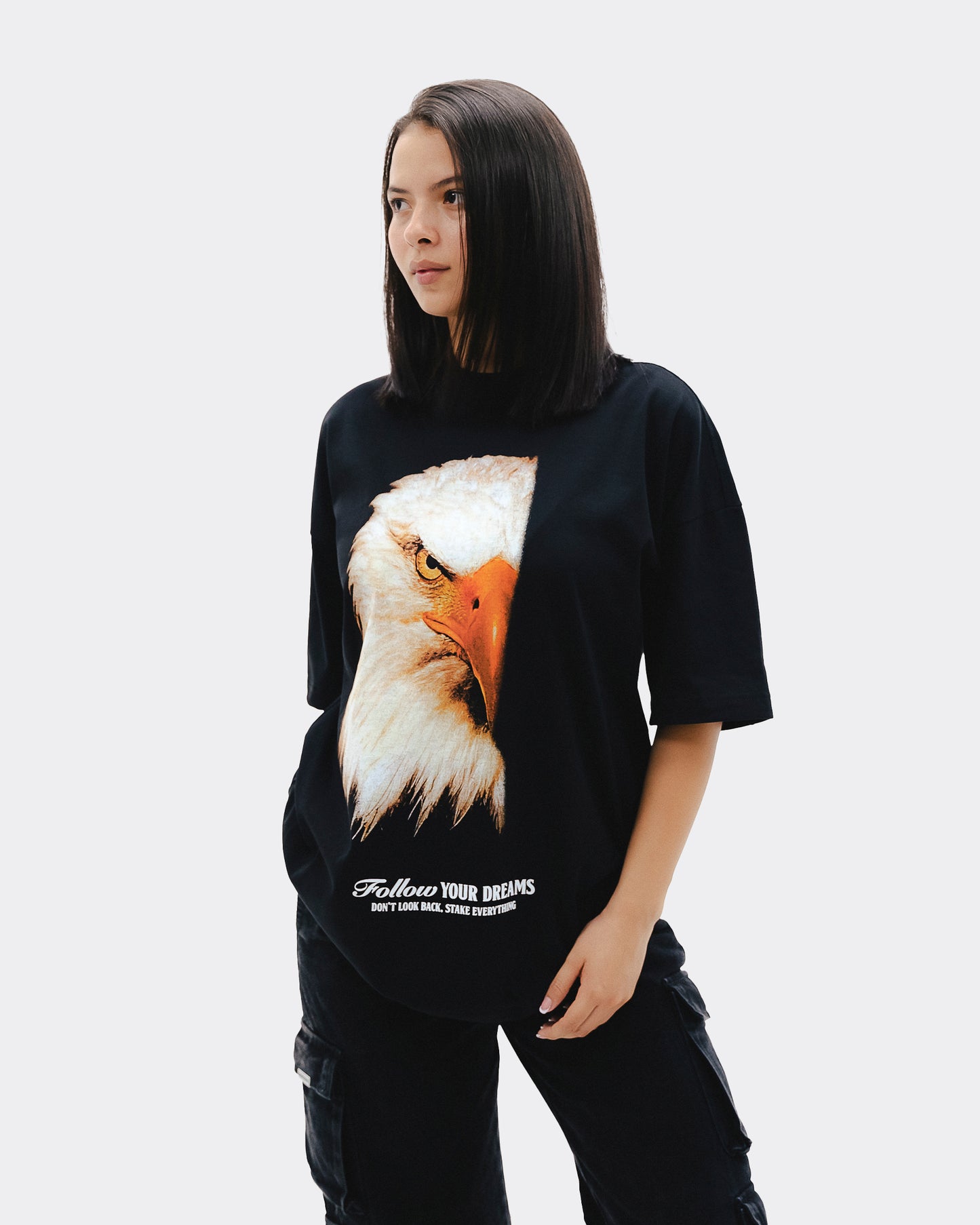 Camiseta Eagle Vision - Negro