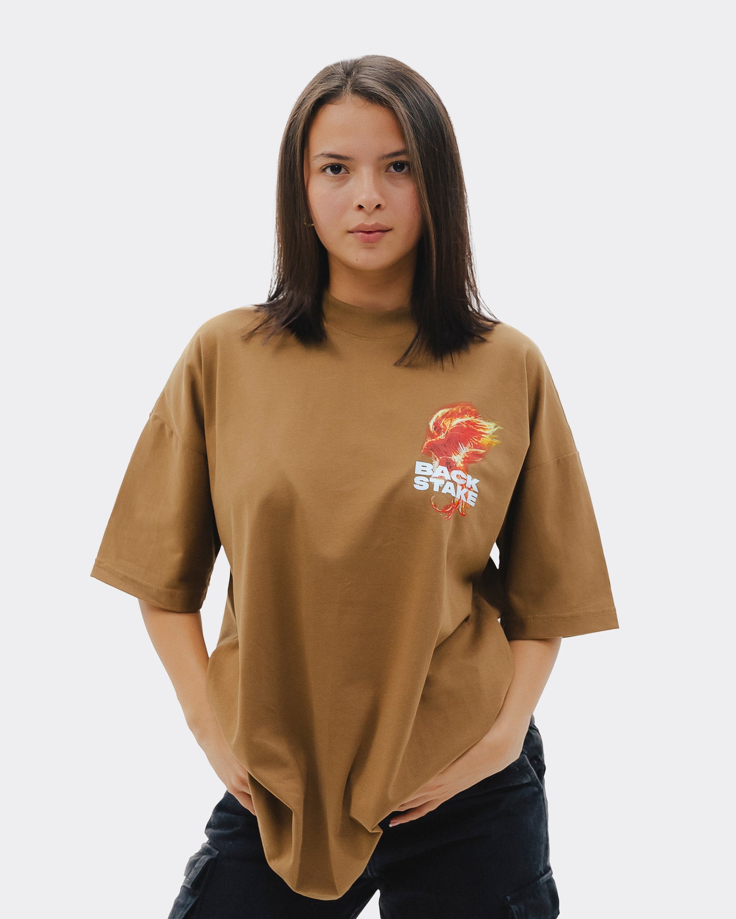 Camiseta Fenix - Café