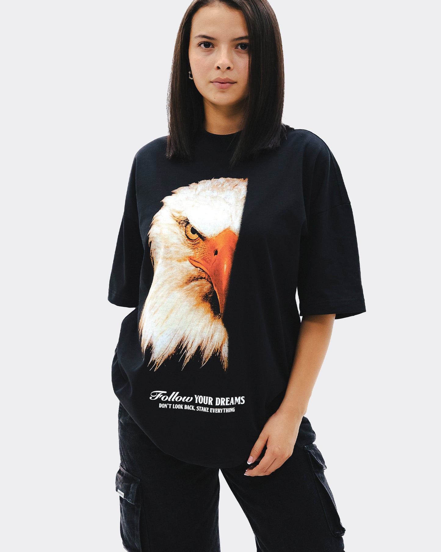 Camiseta Eagle Vision - Negro