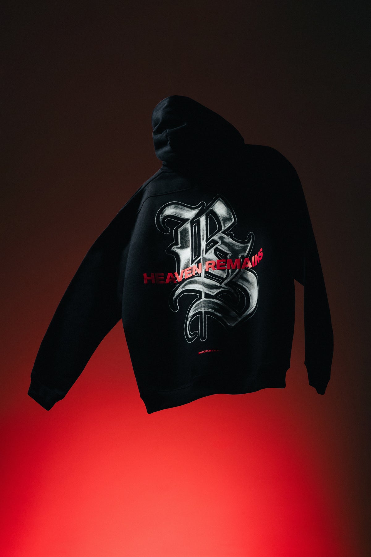 Hoodie BS HEAVEN - Negro
