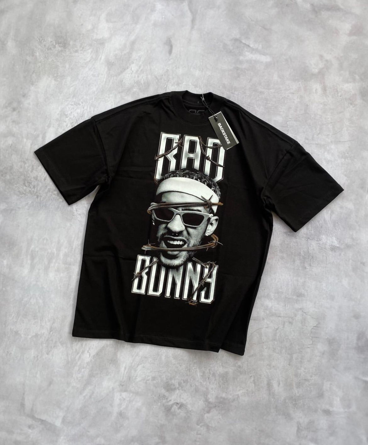 Camiseta Bad Bunny - Negro