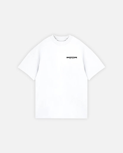 Camiseta Oversize BACKSTAKE - Blanca
