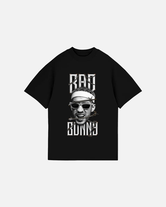 Camiseta Bad Bunny - Negro