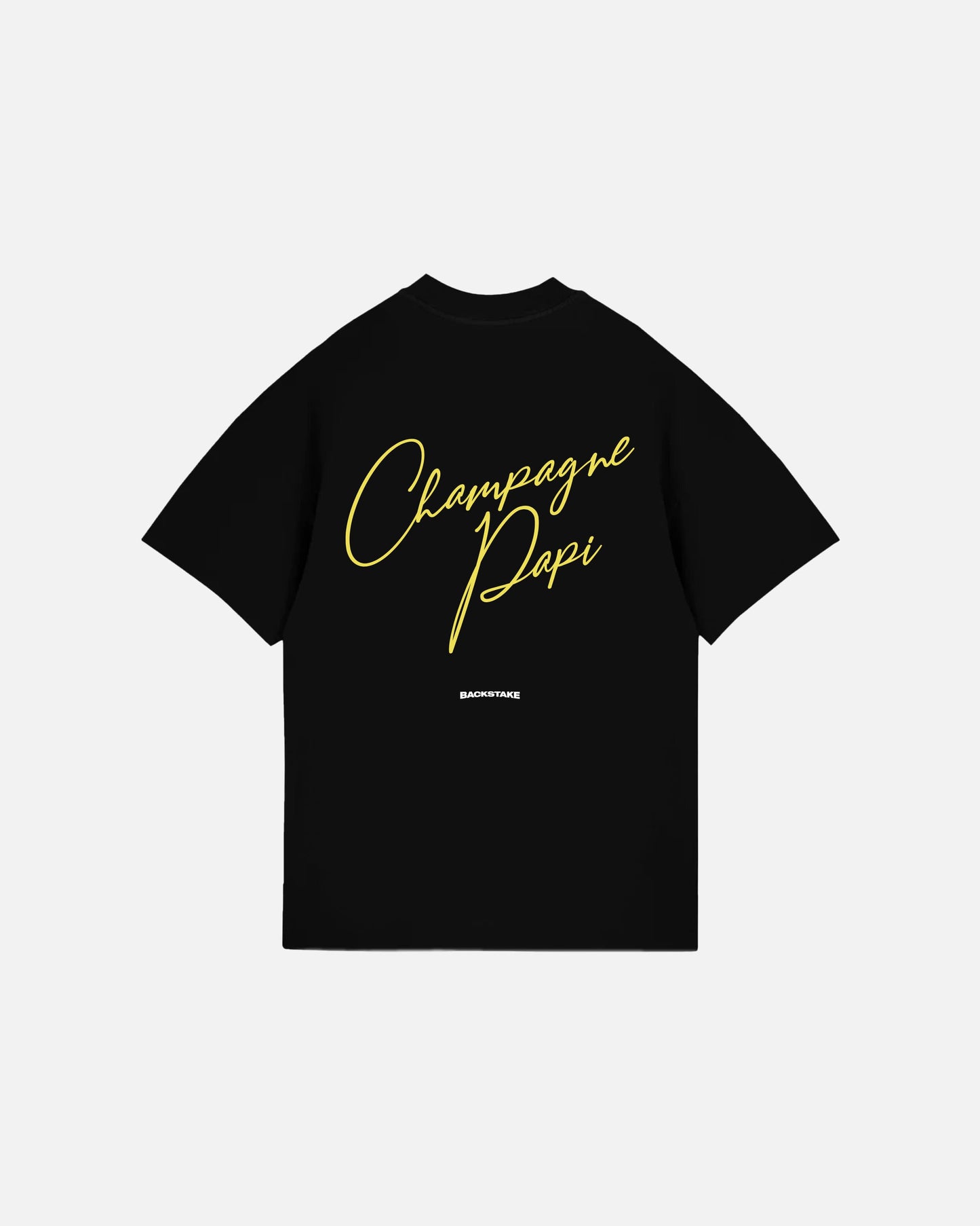 Camiseta Oversize Drake Champagne Papi - Negra