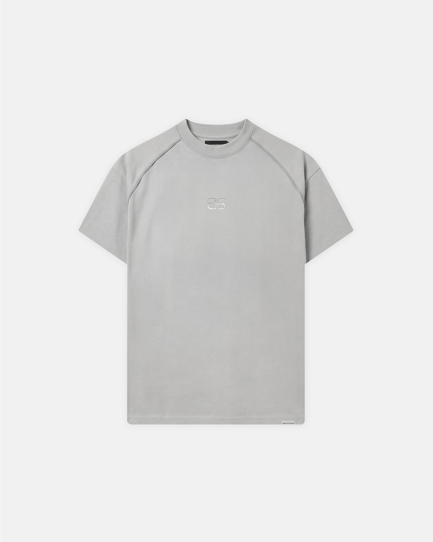 Camiseta Regular Fit SILVER LOGO - Gris Claro