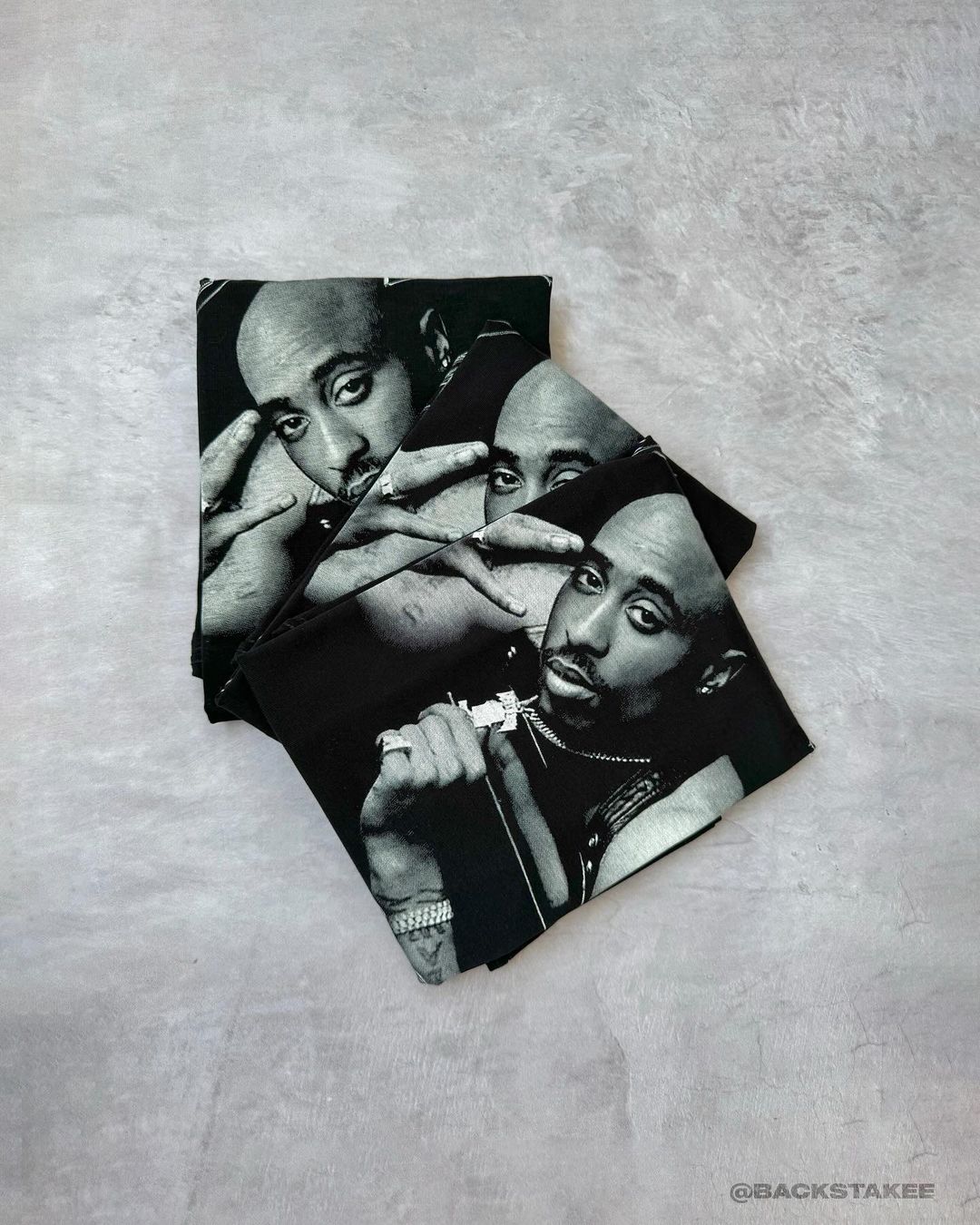 Camiseta Oversize Tupac All Eyez On Me - Negra