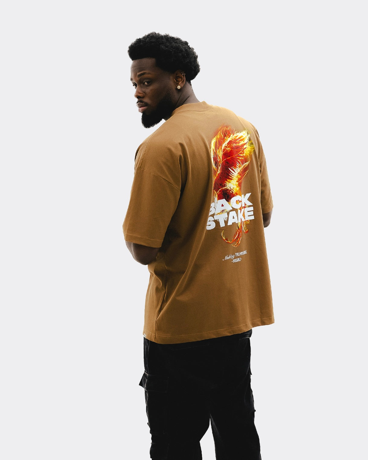 Camiseta Fenix - Café
