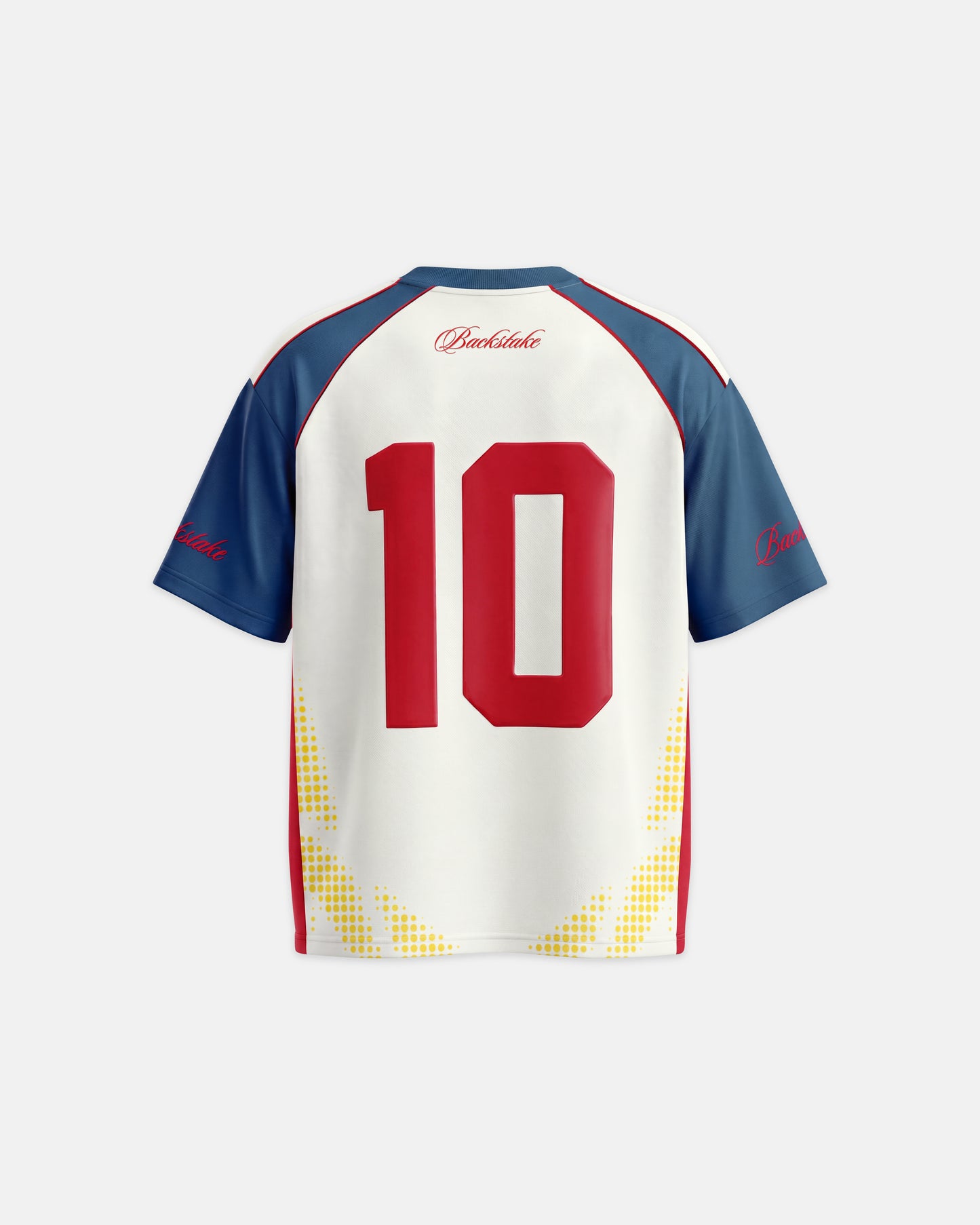 Camiseta Colombia oversize para hombre, vista frontal con estampado COLOMBIA - BACK STAKE