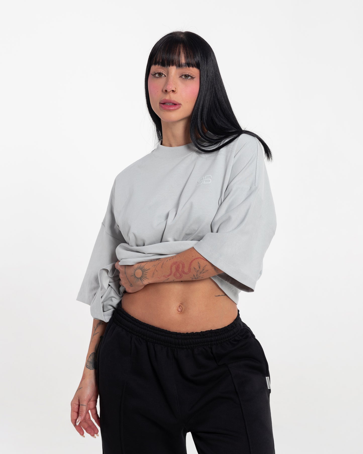 Camiseta Essential Logo - Off White