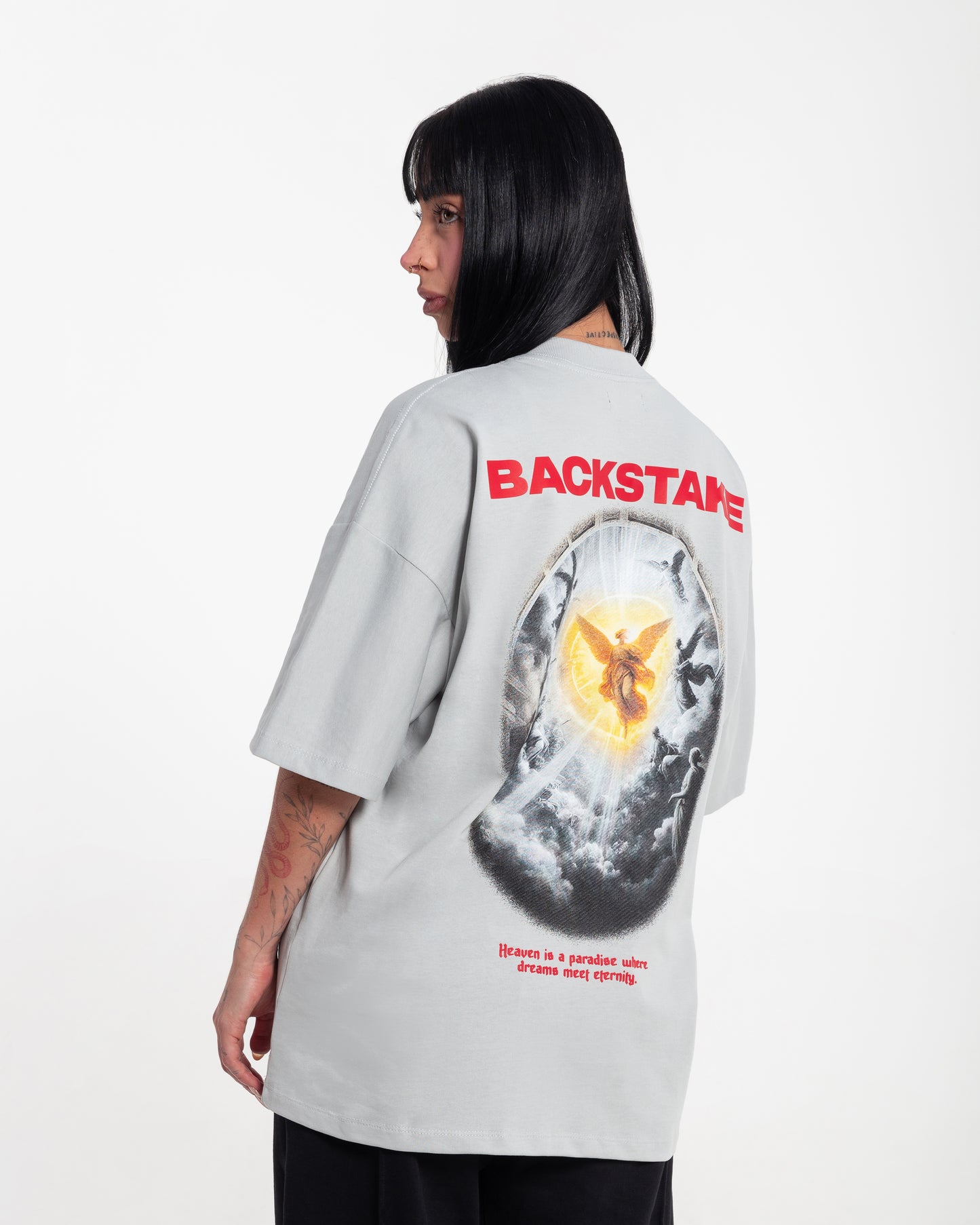 Camiseta RED HEAVEN - Off White