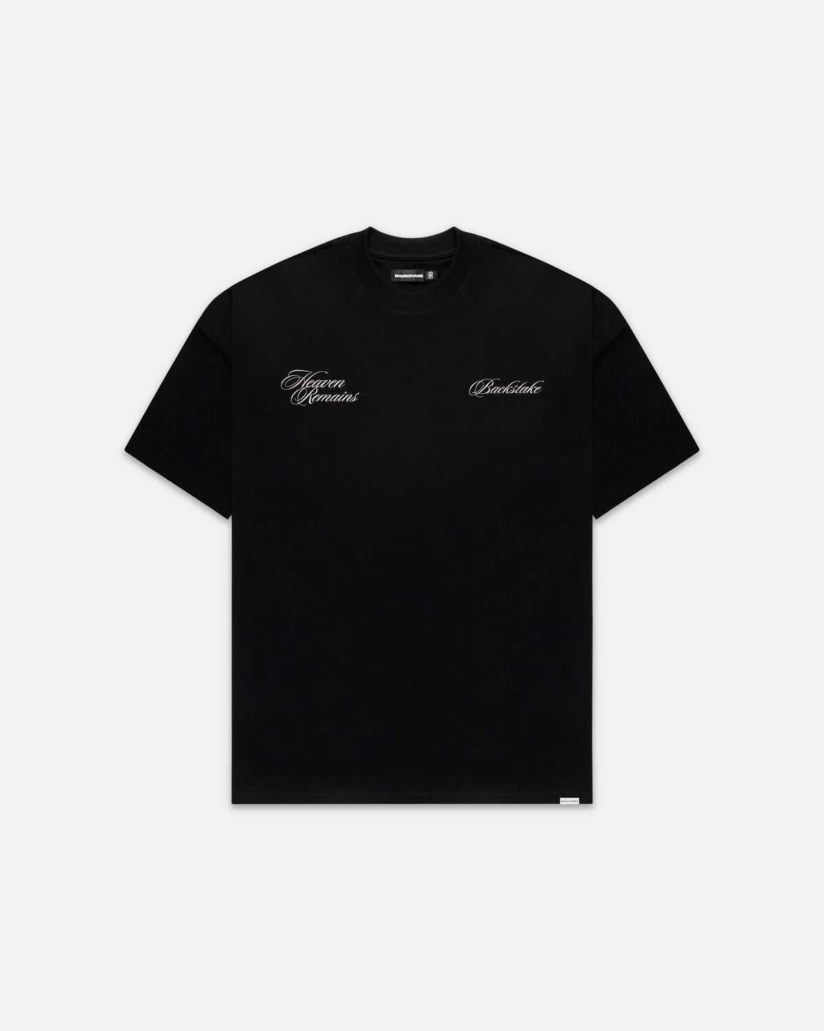 Camiseta HEAVEN REMAINS CLASICO - Negro