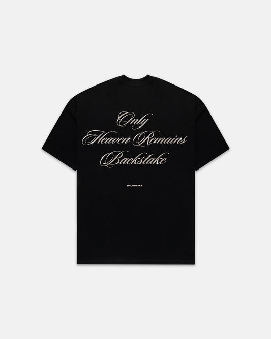 Camiseta HEAVEN REMAINS CLASICO - Negro