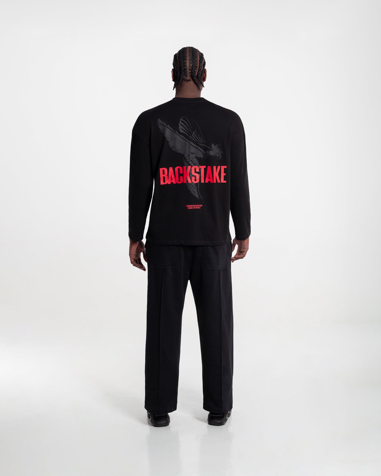 Camiseta Long Sleeve ROYCE - Negro