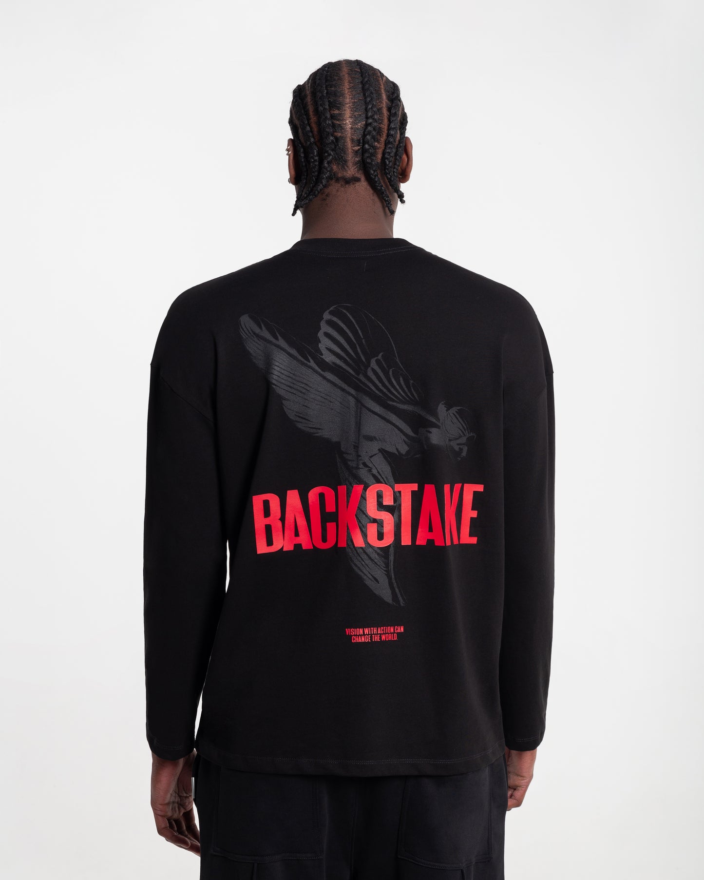 Camiseta Long Sleeve ROYCE - Negro