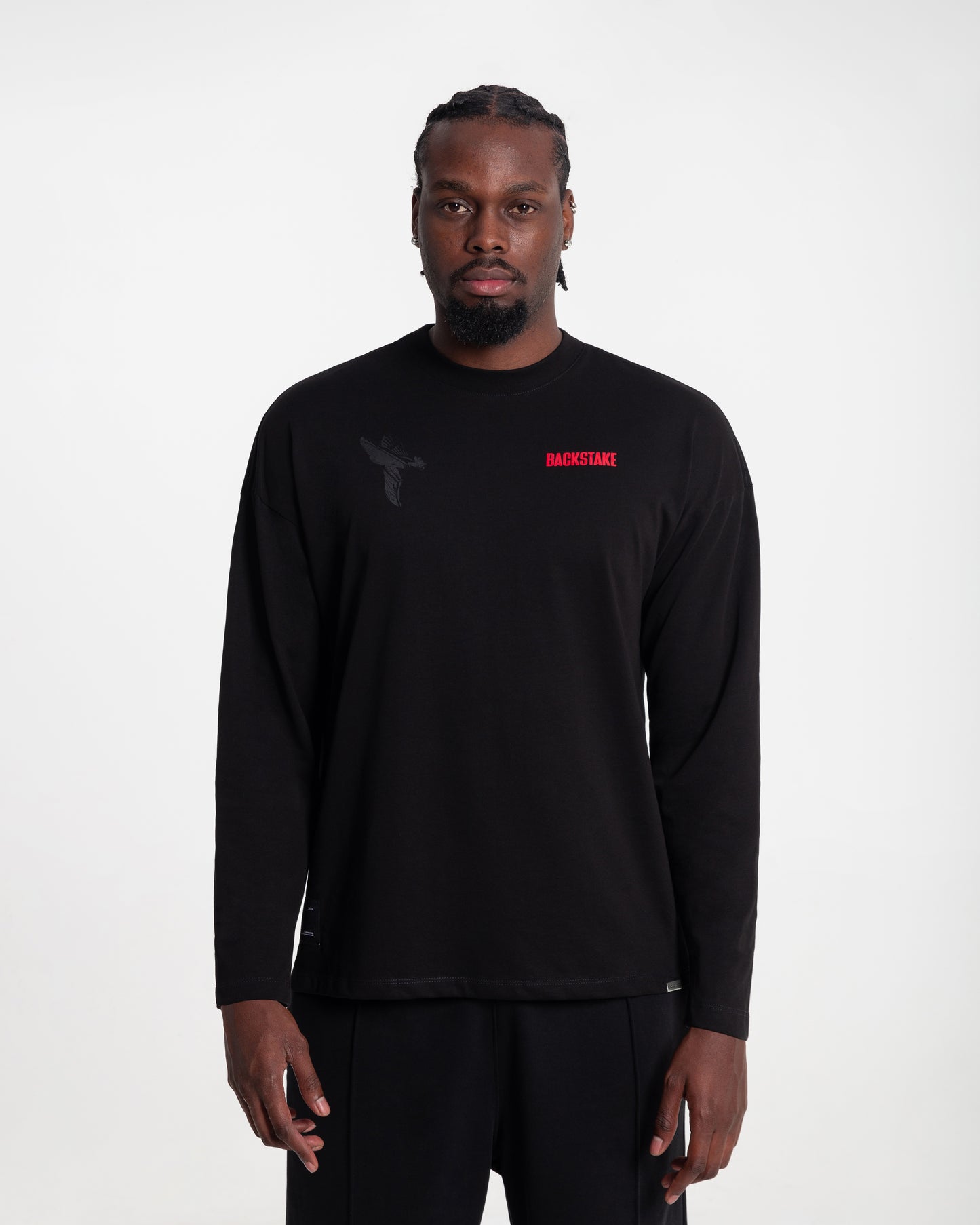 Camiseta Long Sleeve ROYCE - Negro