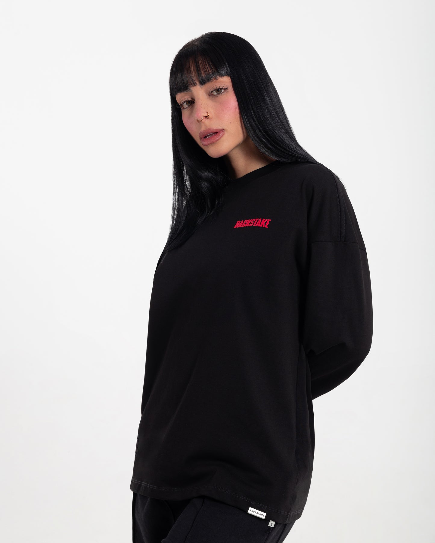 Camiseta Long Sleeve ROYCE - Negro