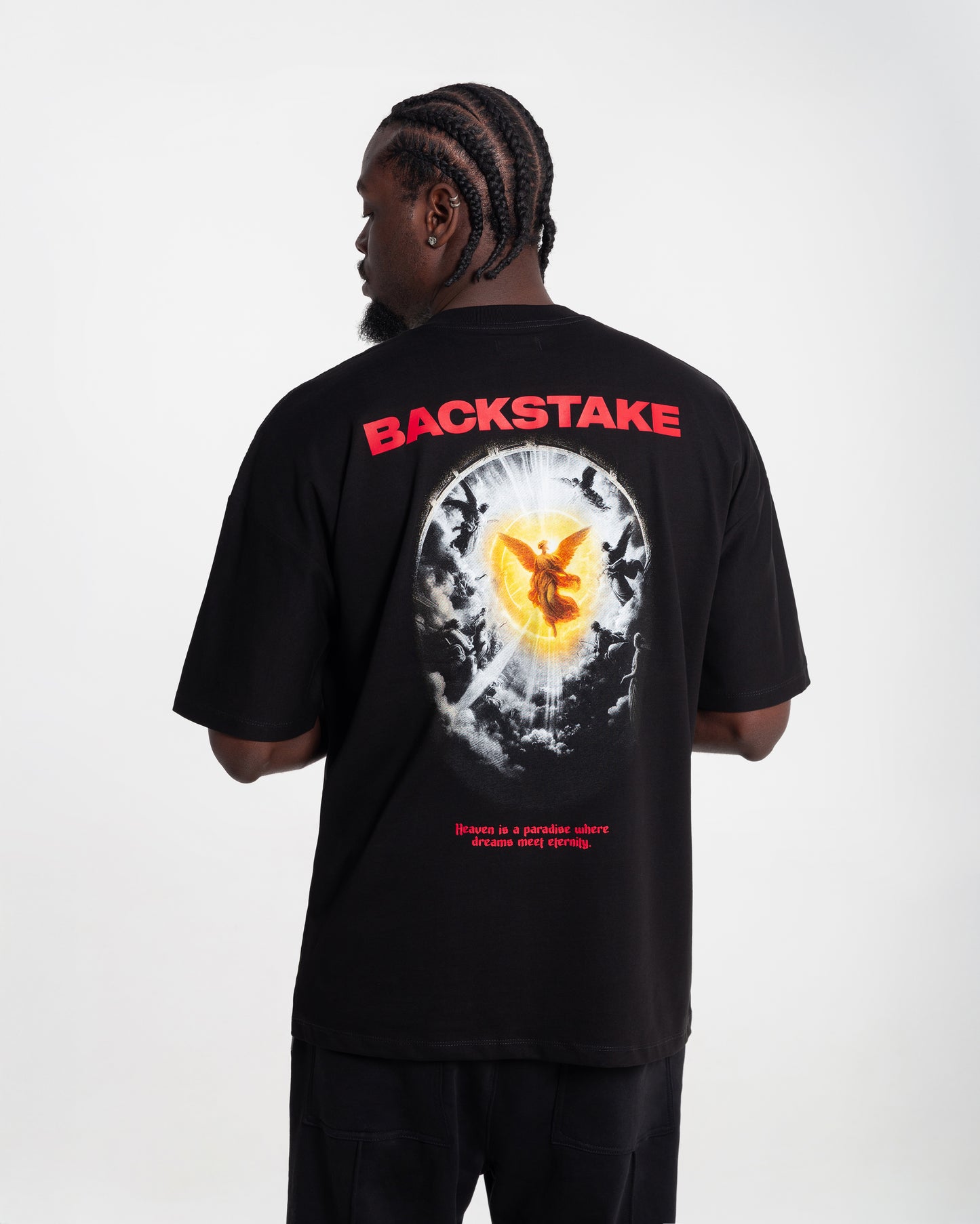 Camiseta RED HEAVEN - Negro