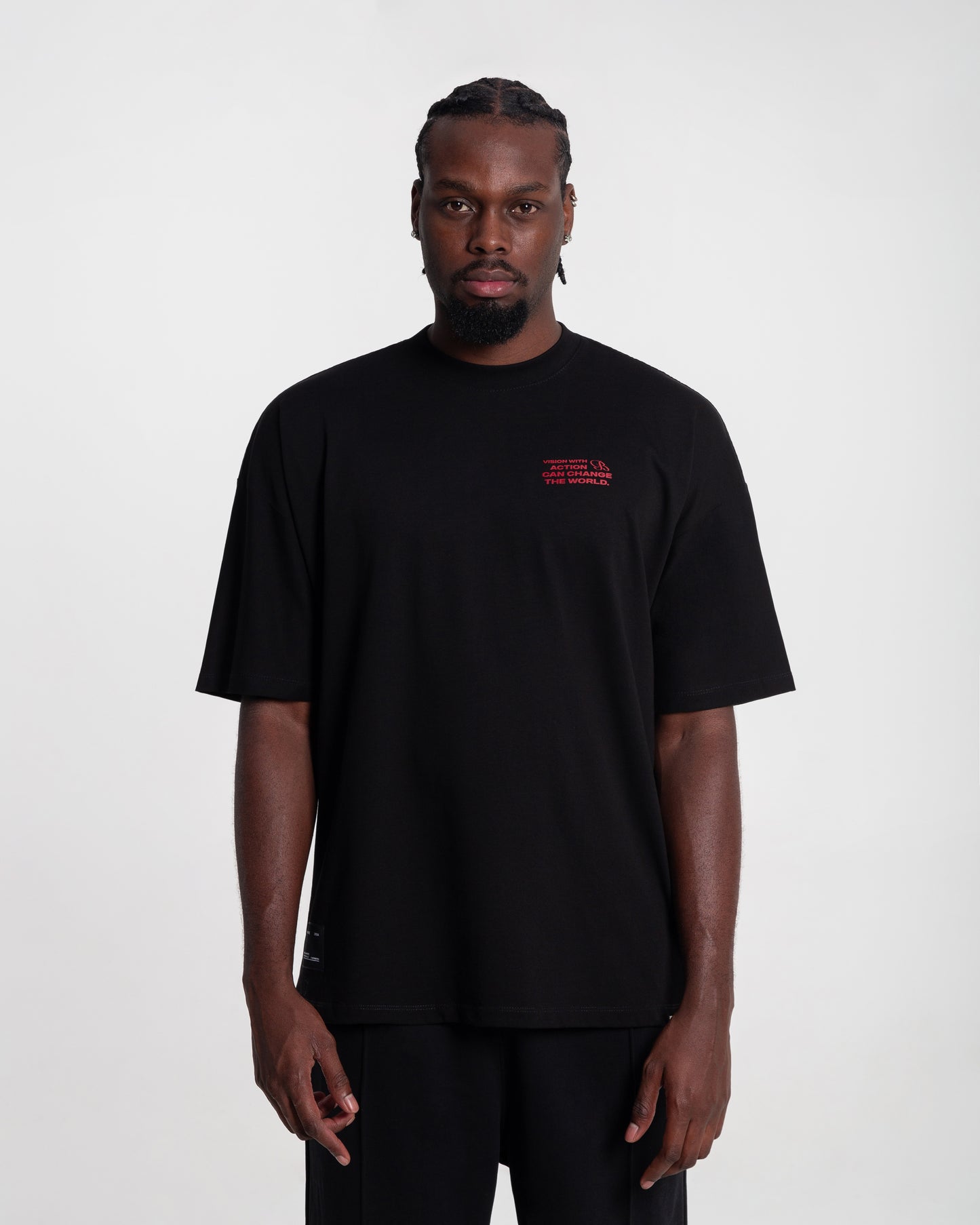 Camiseta Change The World - Negro