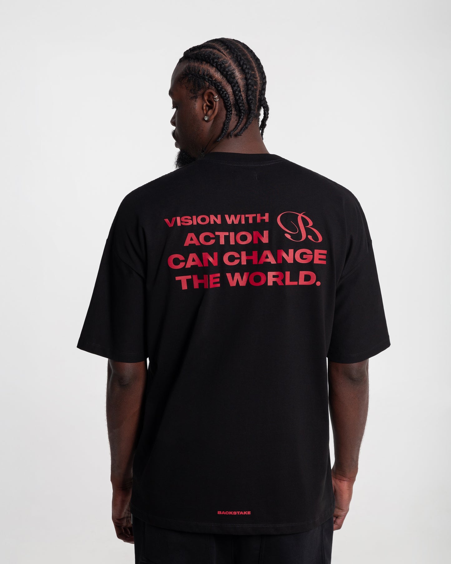 Camiseta Change The World - Negro