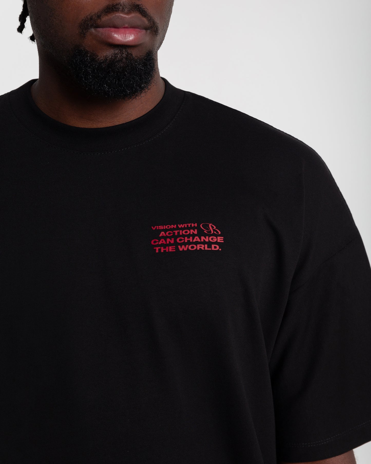 Camiseta Change The World - Negro