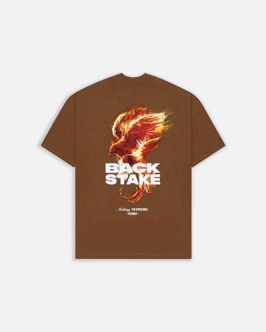 Camiseta Fenix - Café