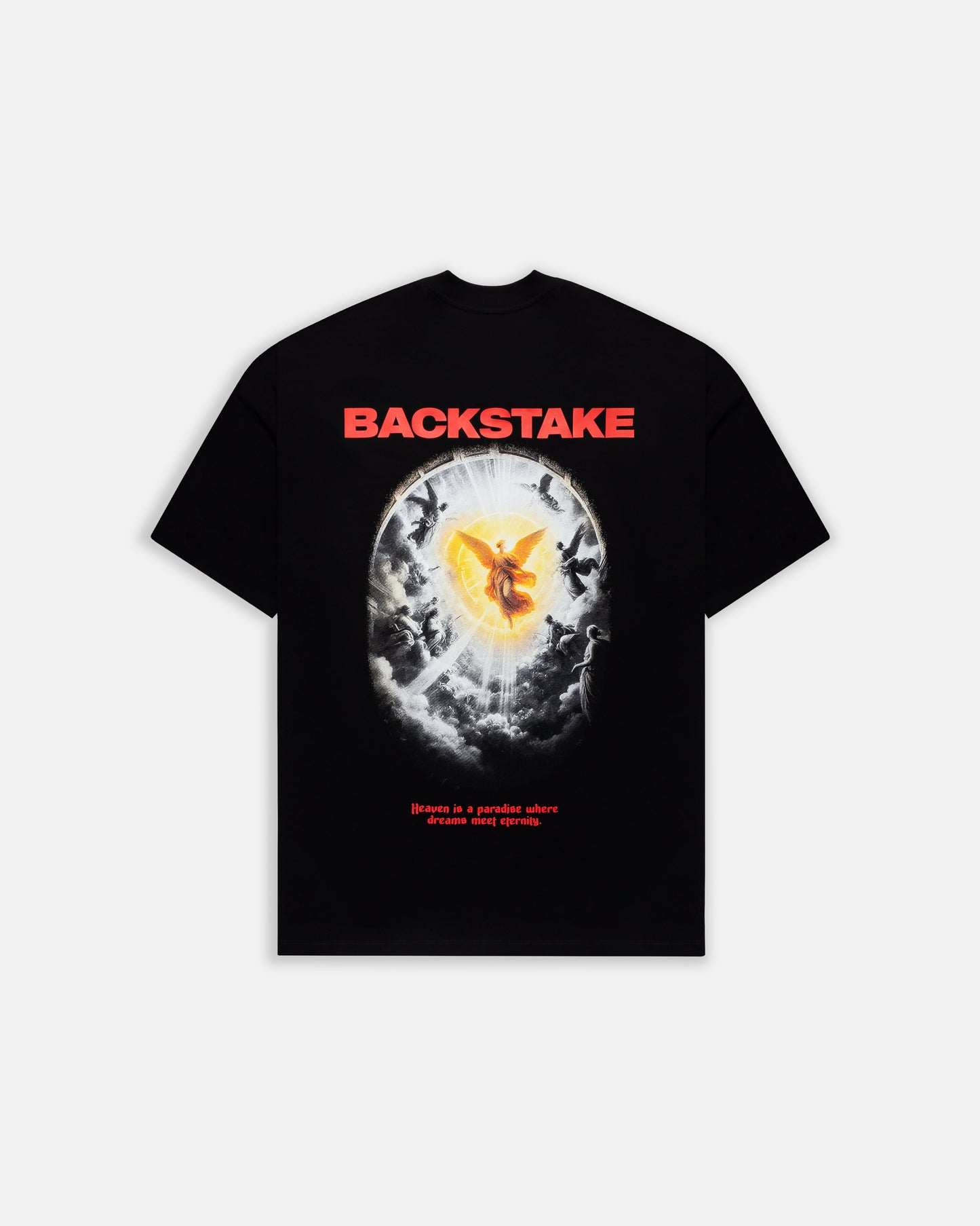 Camiseta RED HEAVEN - Negro