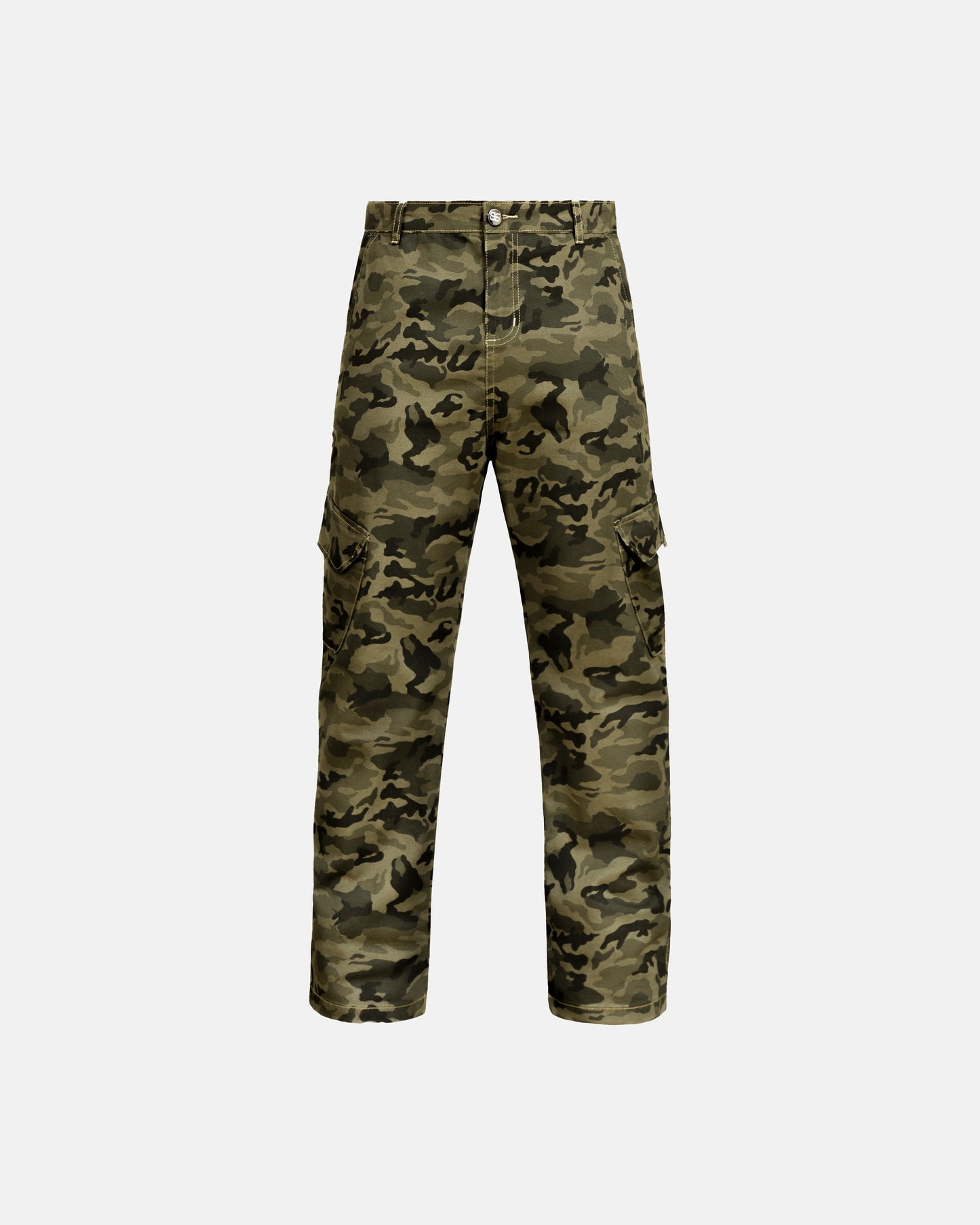 Pantalon Cargo - Verde Camo