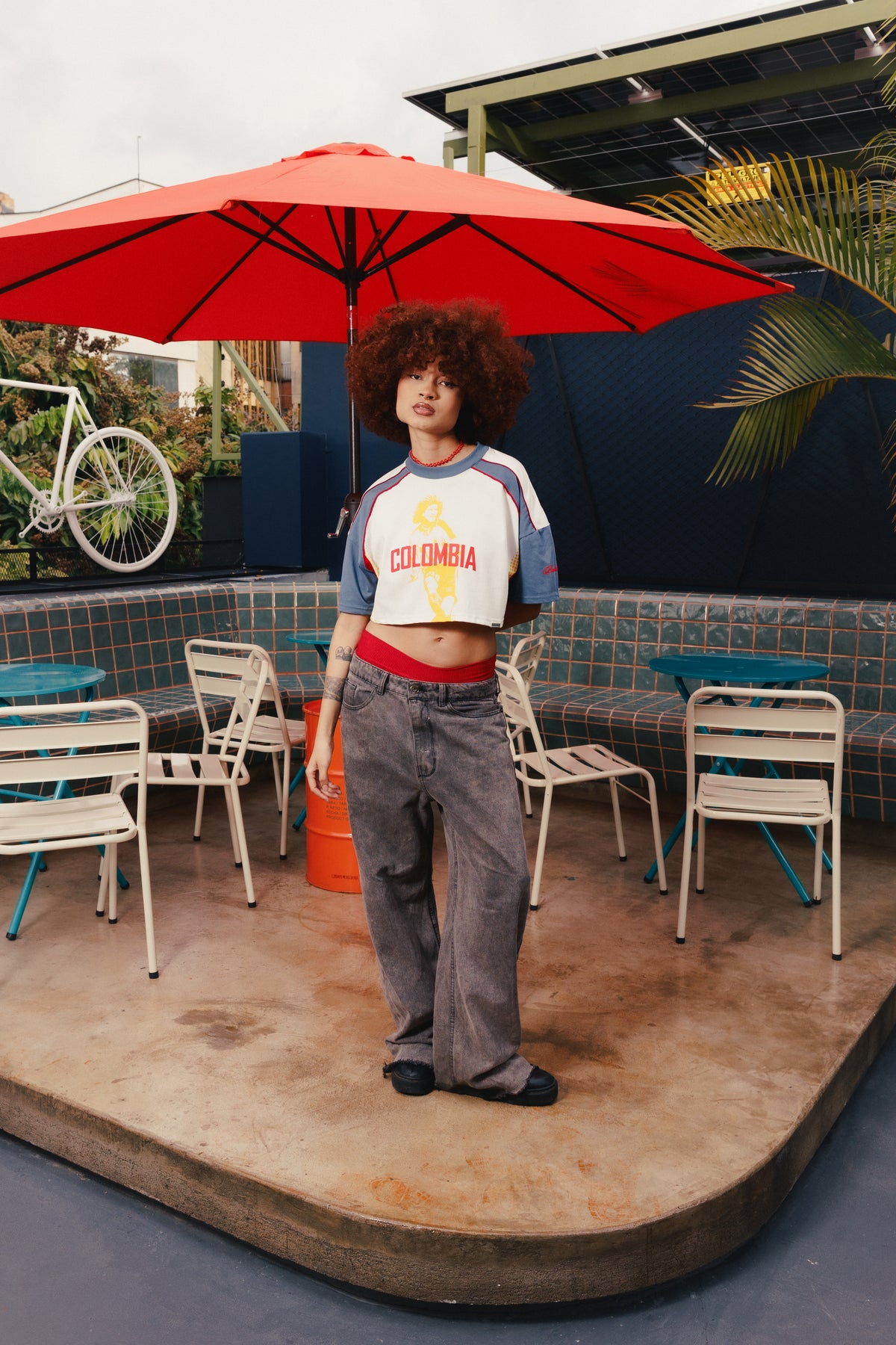 CROP TOP - TRIBUTO COLOMBIA