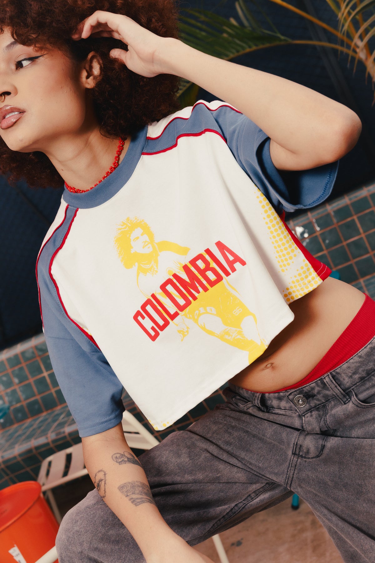 CROP TOP - TRIBUTO COLOMBIA