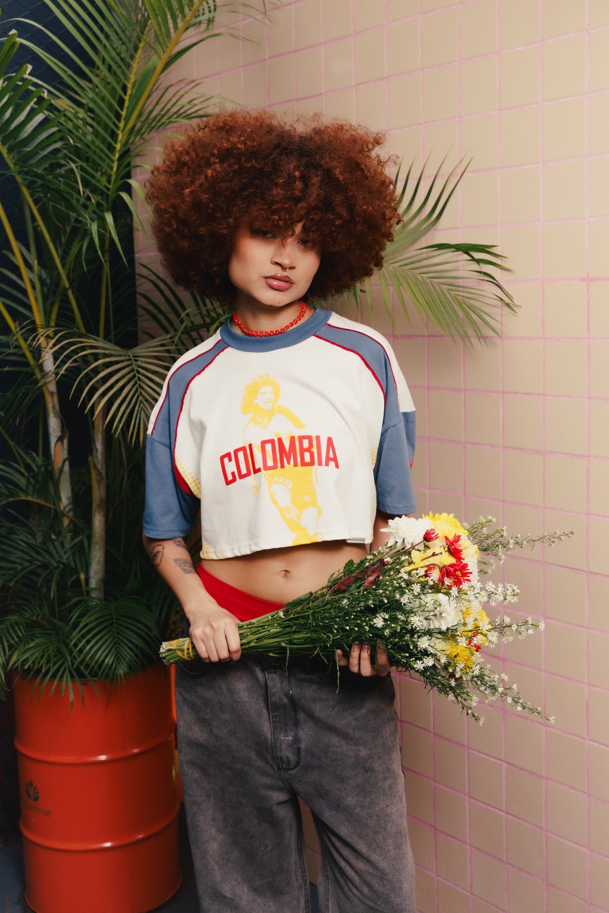 CROP TOP - TRIBUTO COLOMBIA