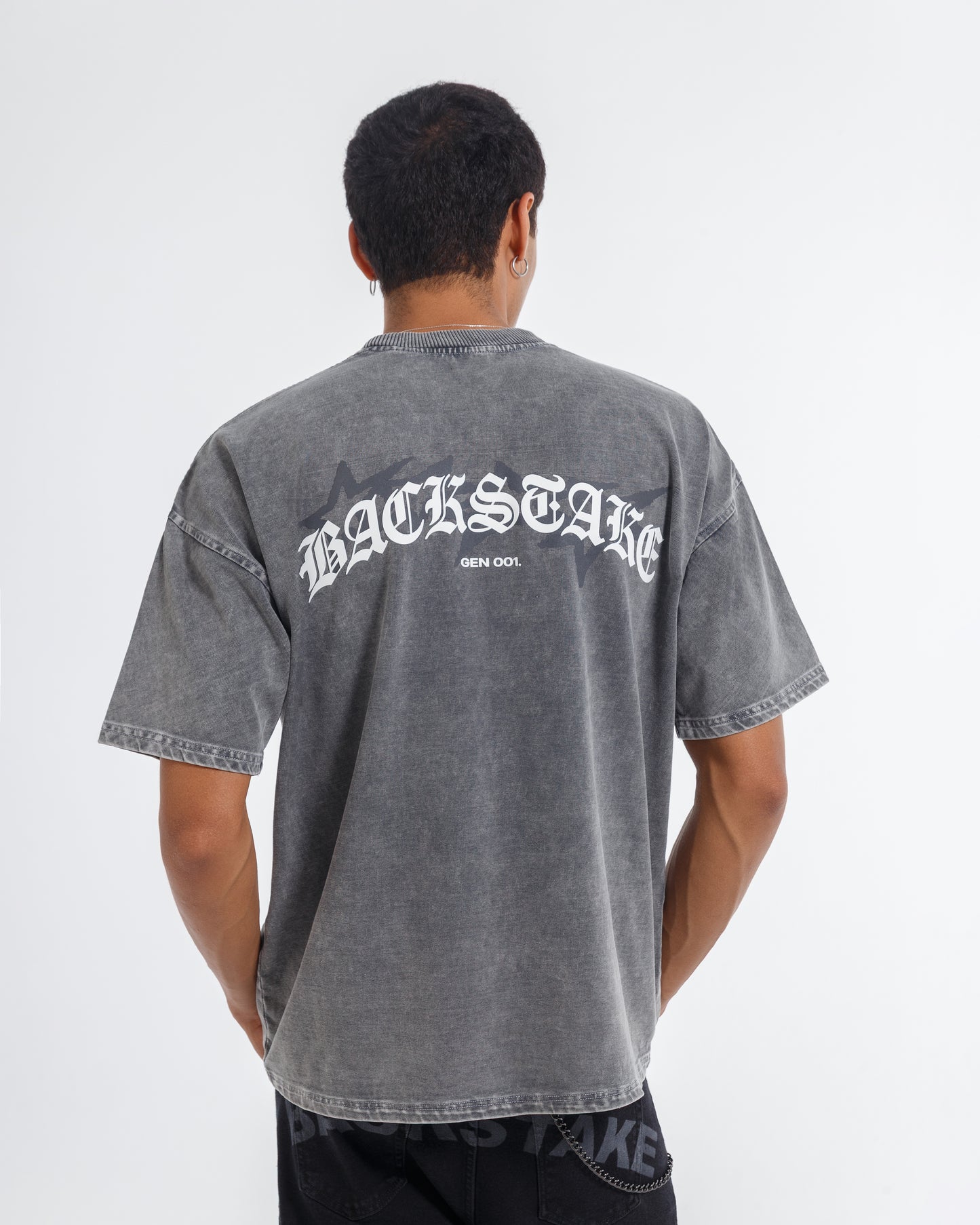 Camiseta GEN 001 - Gris Washed