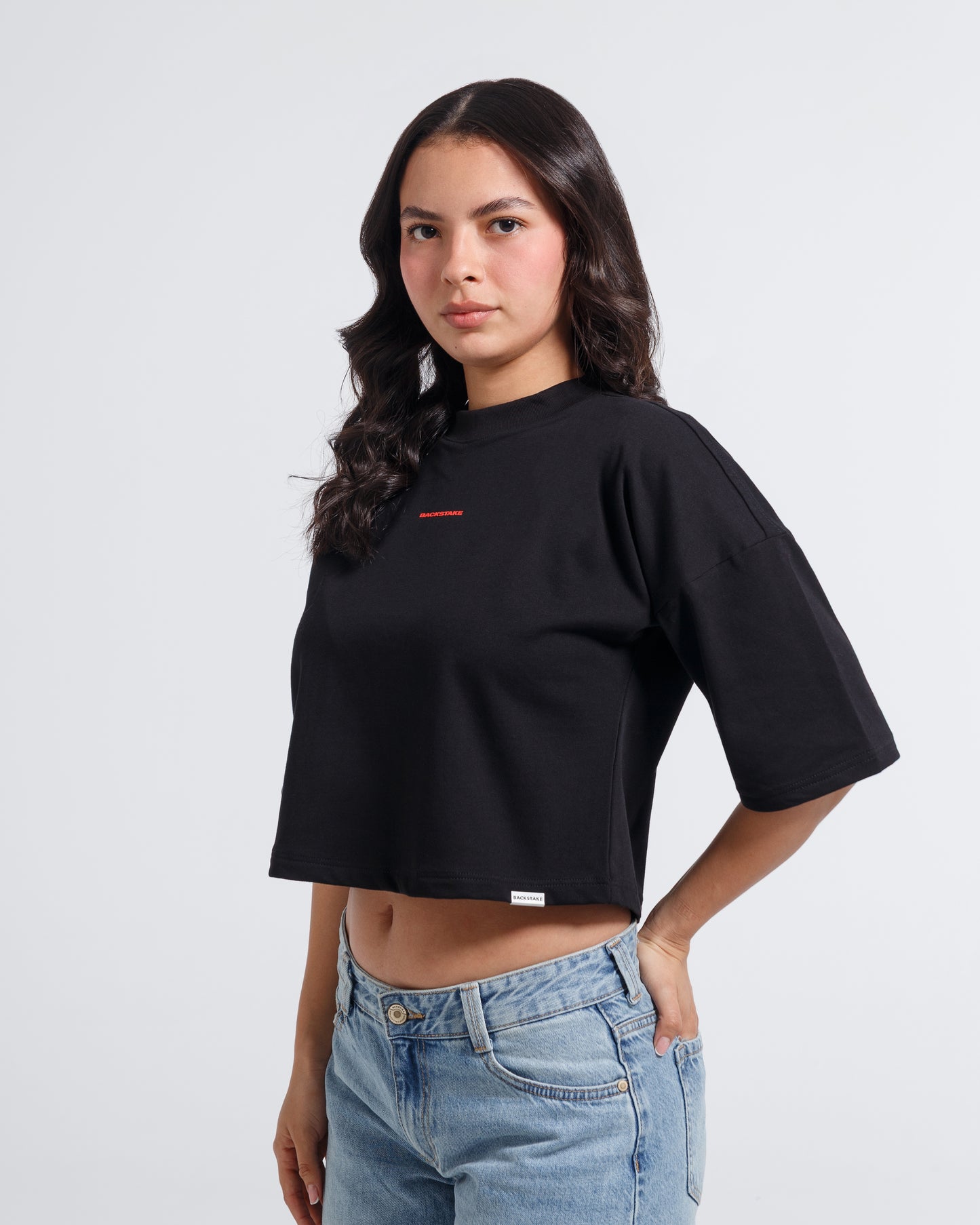 CROP TOP BACKS - Negro