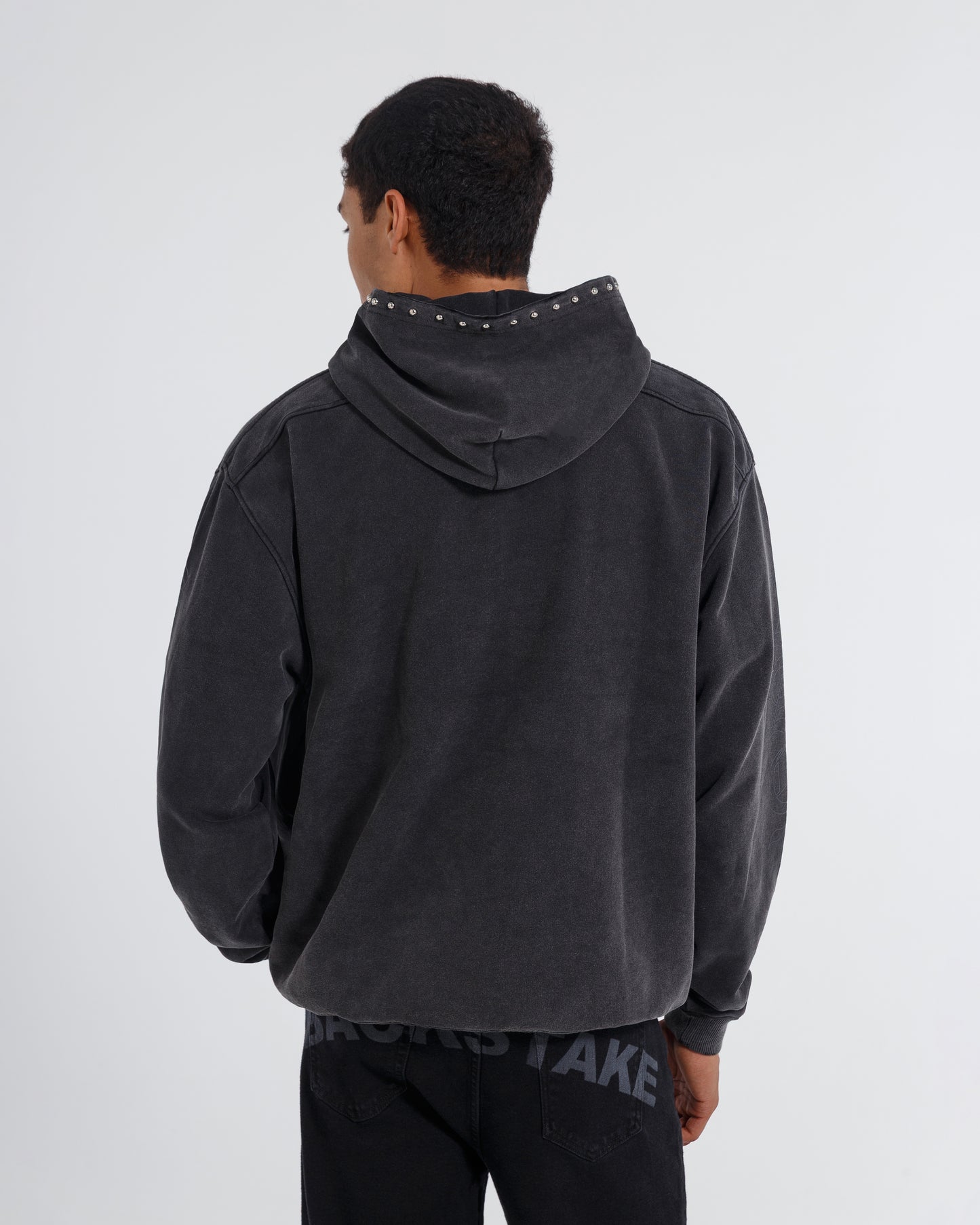 Hoodie TACHES - Acid Wash